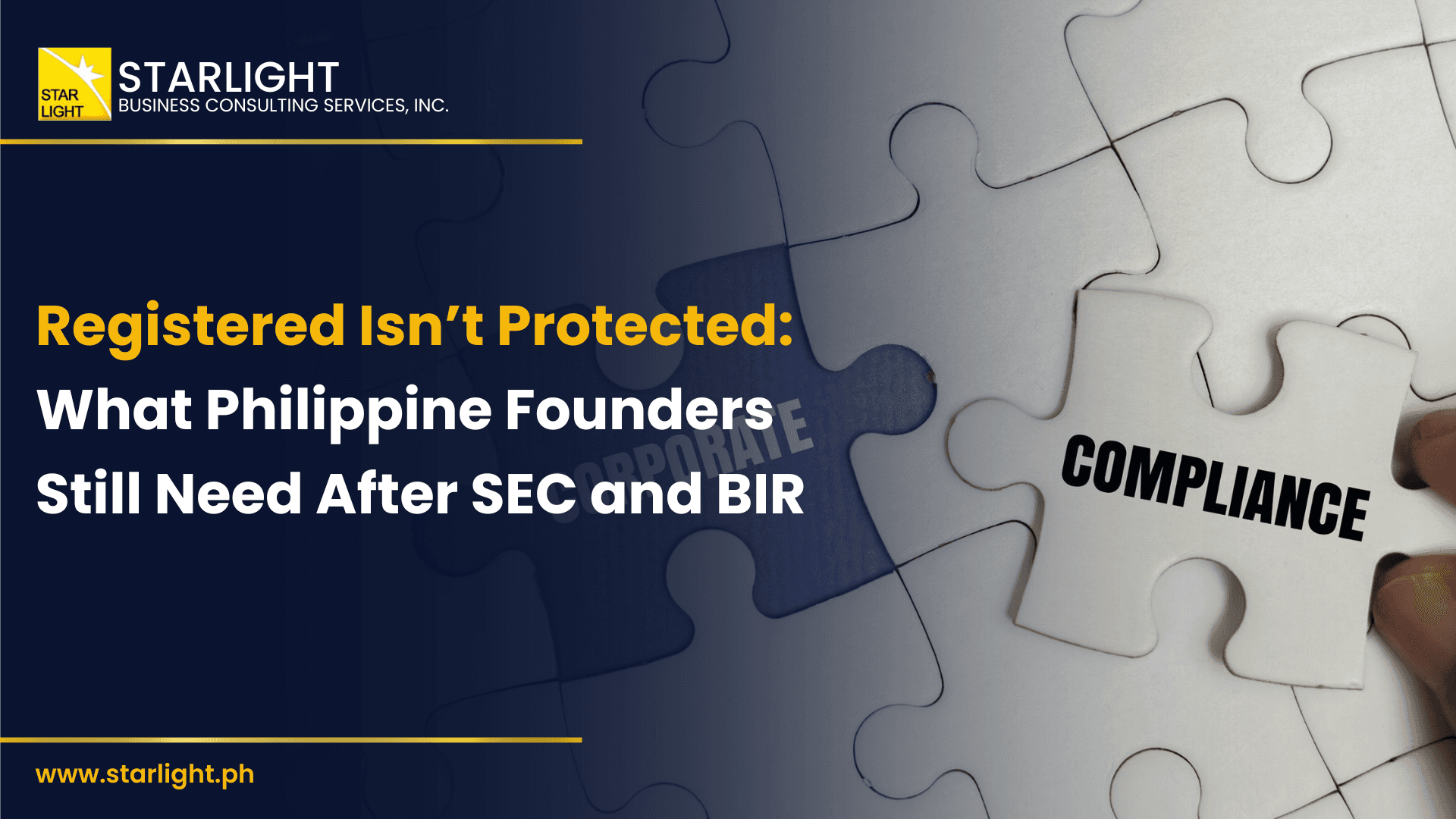 Registered Isn’t Protected: What Philippine Founders Still Need After SEC and BIR