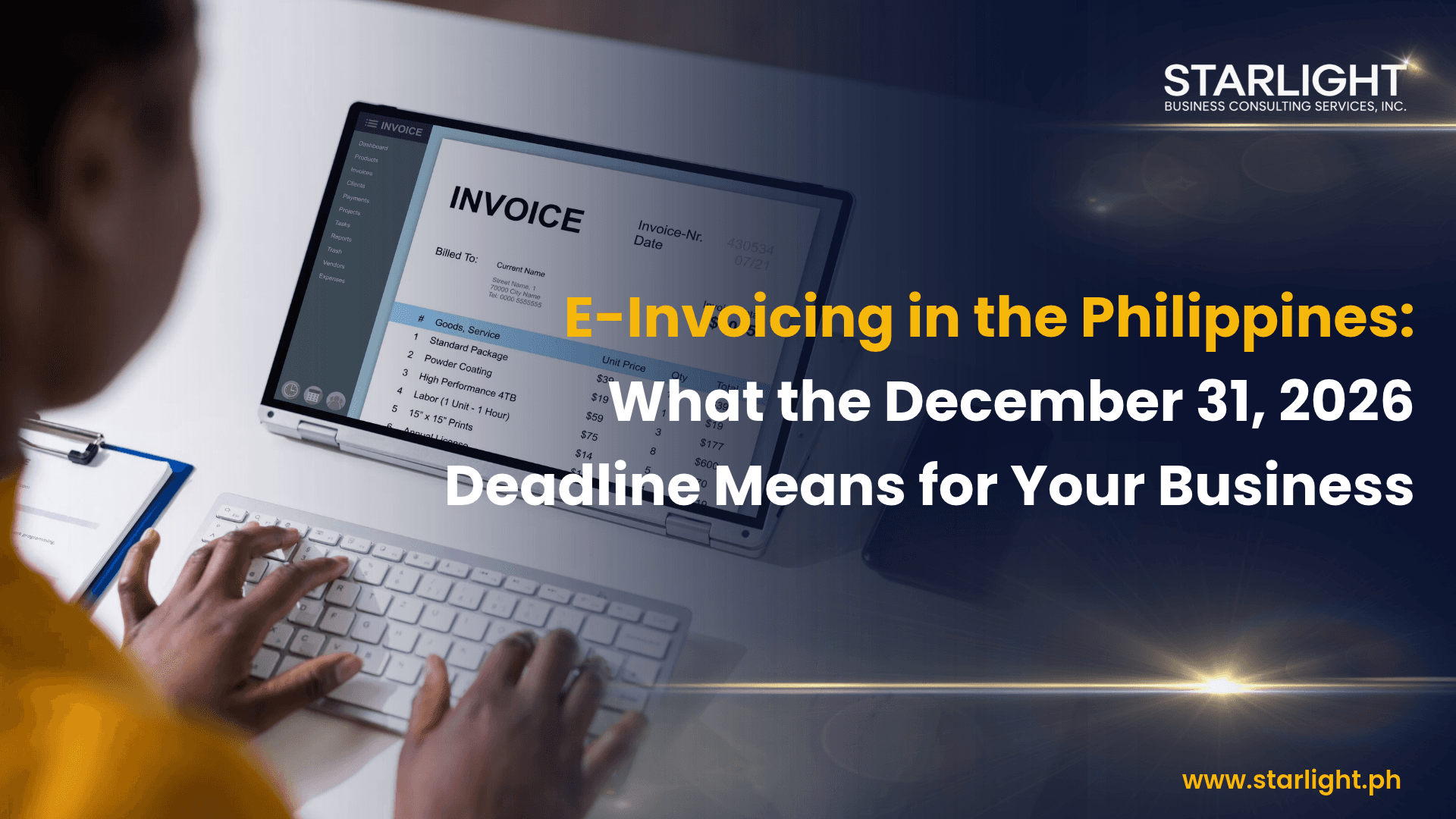 E-Invoicing in the Philippines: What the December 31, 2026 Deadline Means for Your Business
